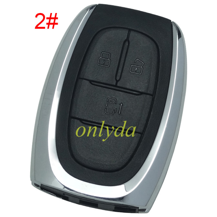 Original   remote Smart key for  Maxus T60 3button with 47 chip  with 433MHZ, pls choose button