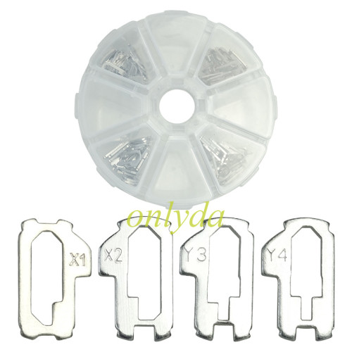 Honda lock wafer. it contains model x1,x2,x3,x4,6.  20pcs each model