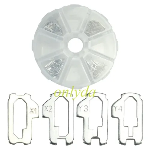 Honda lock wafer. it contains model x1,x2,x3,x4,6.  20pcs each model