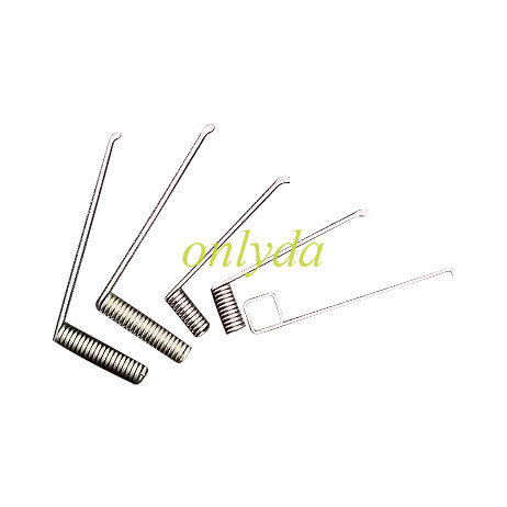 Padlock quick open 5 piece set