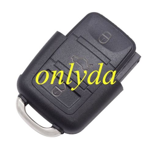 free shipping 10pcs/lot for  Passat remote key shell 3 button