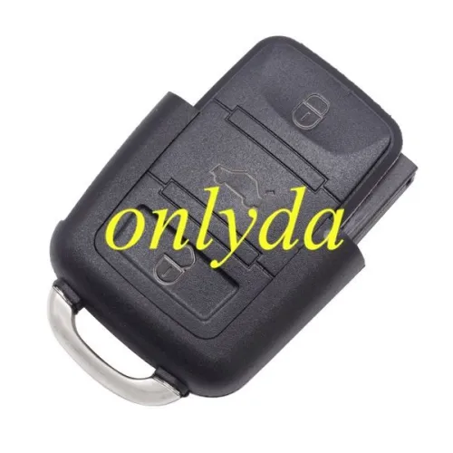 free shipping 10pcs/lot for  Passat remote key shell 3 button