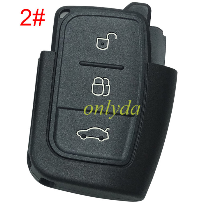 free shipping 10pcs/lot for Ford Focus flip remote key blank