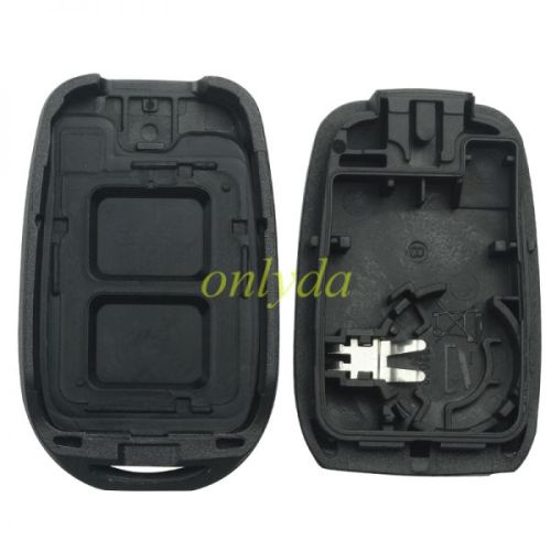 free shipping 10pcs/lot for 2 button remote key blank without badge