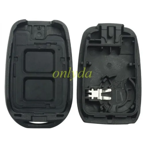 free shipping 10pcs/lot for 2 button remote key blank without badge