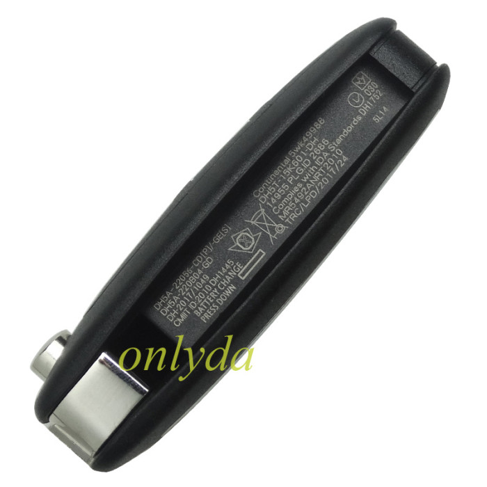 free shipping 10pcs/lot for Ford focus flip 3 button remote key blank
