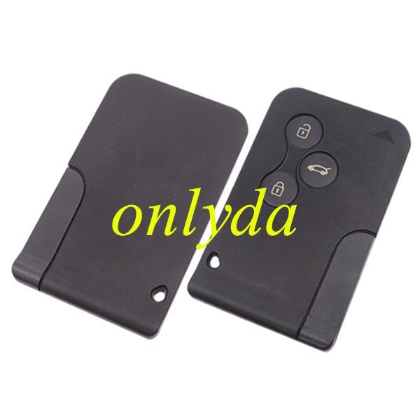 free shipping 10pcs/lot for Renault  Megane 3 button  key blank & blade -without badge