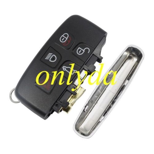 free shipping 10pcs/lot for Rangrover 5 button remote key blank