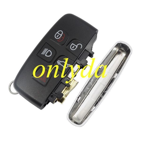 free shipping 10pcs/lot for Rangrover 5 button remote key blank