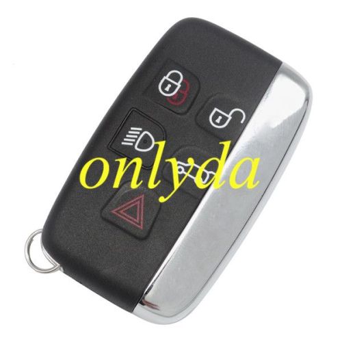 free shipping 10pcs/lot for Rangrover 5 button remote key blank