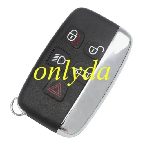 free shipping 10pcs/lot for Rangrover 5 button remote key blank