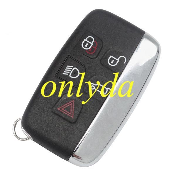 free shipping 10pcs/lot for Rangrover 5 button remote key blank