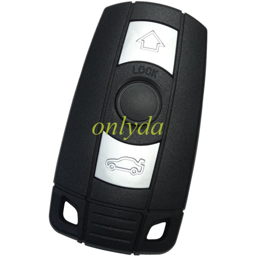 free shipping 10pcs/lot for Bmw 5 series remote key case  with emergency blade three parts