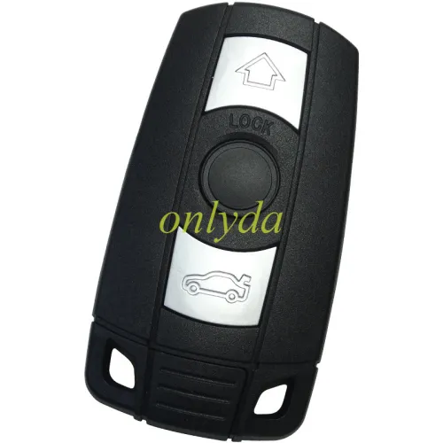 free shipping 10pcs/lot for Bmw 5 series remote key case  with emergency blade three parts