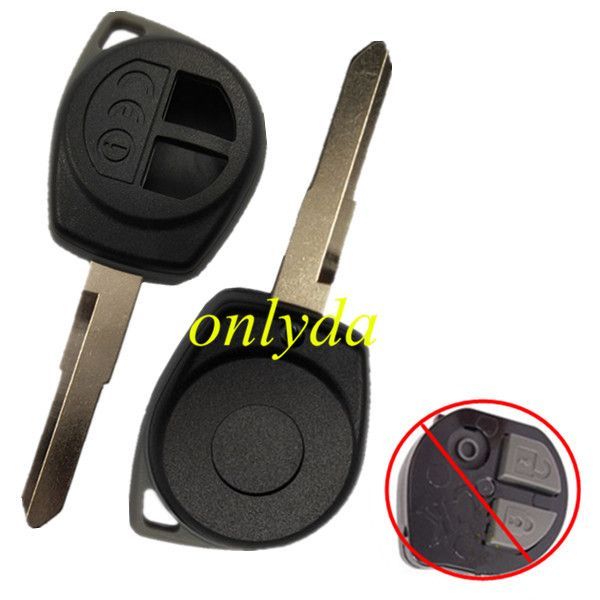 [Europe warehouse]free shipping 10pcs/lot for 2 button remote key blank with HU87 blade