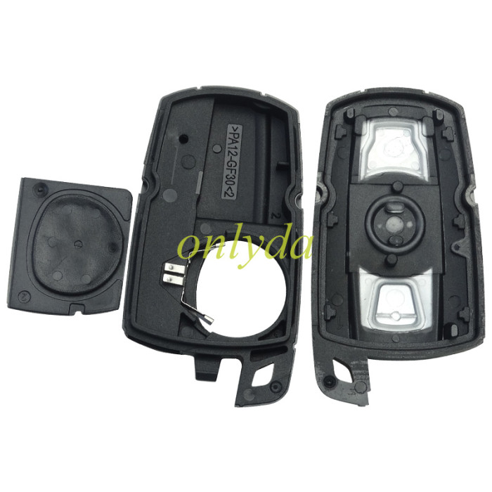 [Europe warehouse] free shipping 10pcs/lot for Bmw 5 series remote key case  with emergency blade three parts