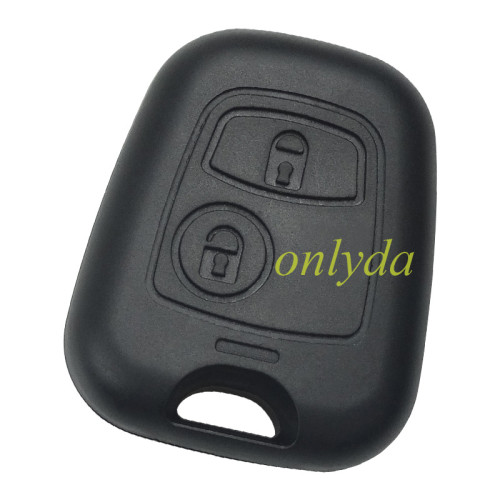 free shipping 10pcs/lot for Peugeot remote key shell without badge, without blade , only shell