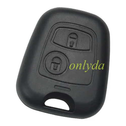 free shipping 10pcs/lot for Peugeot remote key shell without badge, without blade , only shell