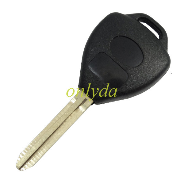 free shipping 10pcs/lot for Toyota 3+1 button remote key shell with Toy43 blade with red panic without badge