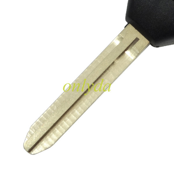 free shipping 10pcs/lot for Toyota 3+1 button remote key shell with Toy43 blade with red panic without badge
