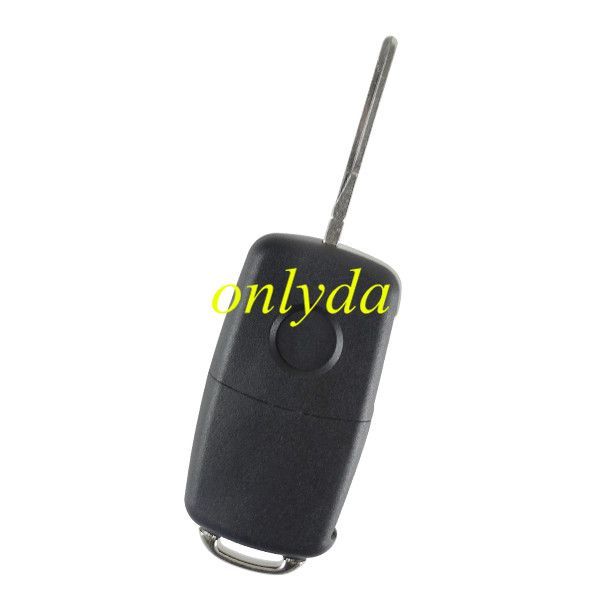 free shipping to EU, 10pcs/lot for VW 3 button key  blank with HU66 blade  new modle car after 2011（ round logo place on back）