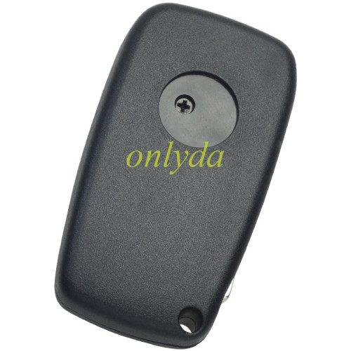 free shipping 10pcs/lot for Fiat  3 button remote key blank with battery clamp with bagde place