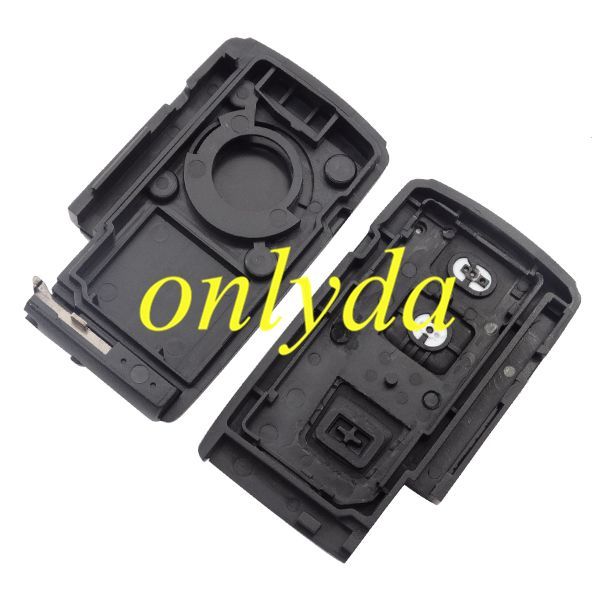 free shipping 10pcs/lot for Toyota Daihatsu 2 button remote key blank with blade