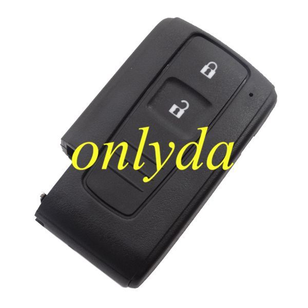 free shipping 10pcs/lot for Toyota Daihatsu 2 button remote key blank with blade
