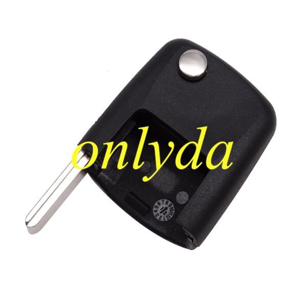 free shipping 10pcs/lot for vw Passat flip remote key  head (the connect face is square)