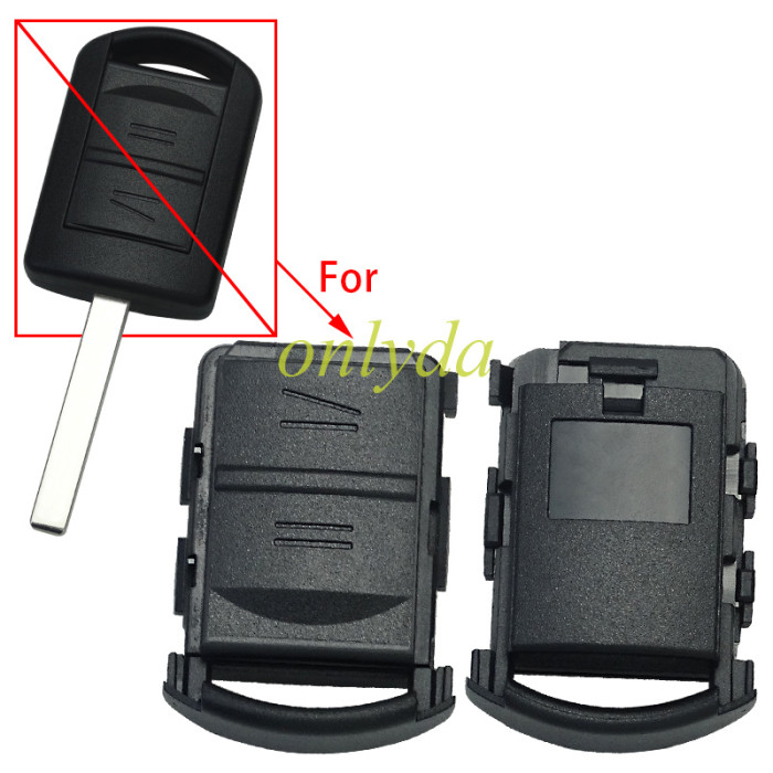 free shipping 10pcs/lot for Opel remote shell with two buttons