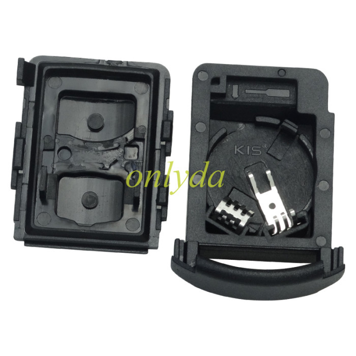free shipping 10pcs/lot for Opel remote shell with two buttons