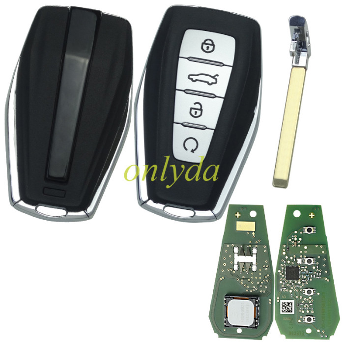 For Proton 3 button remote key 4A chip with 434mhz