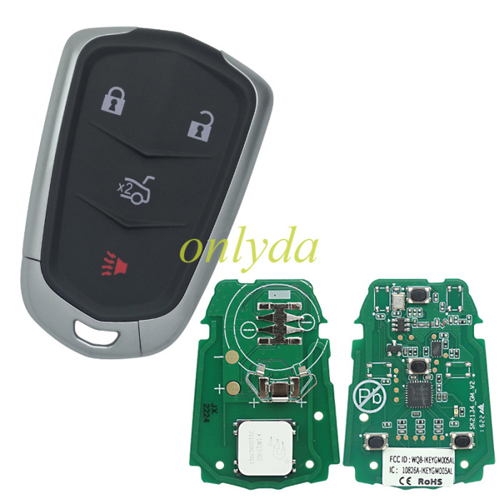 AUTEL For Cadillac 4 /5 Buttons Smart Key Universal Remote