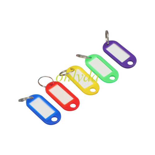 Key Ring MOQ is 600pcs, the color is mixing (Black, yellow, red, blue, green, purple)