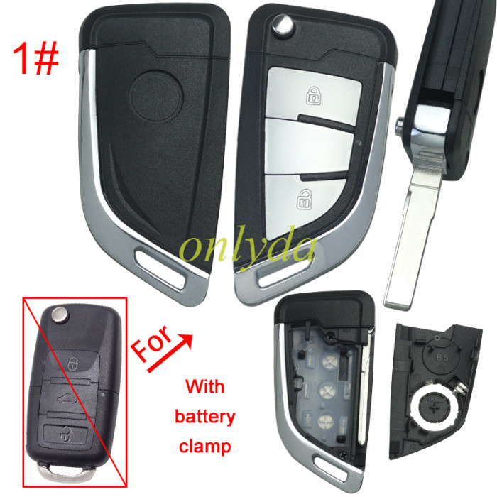 Modified shell for VW B5 with HU66 blade