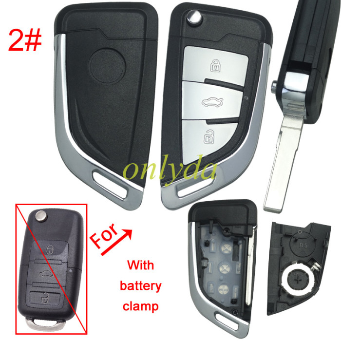 Modified shell for VW B5 with HU66 blade