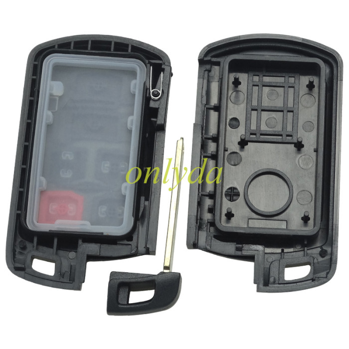 For Toyota Sienna 6 button remote key blank  with blade without badge