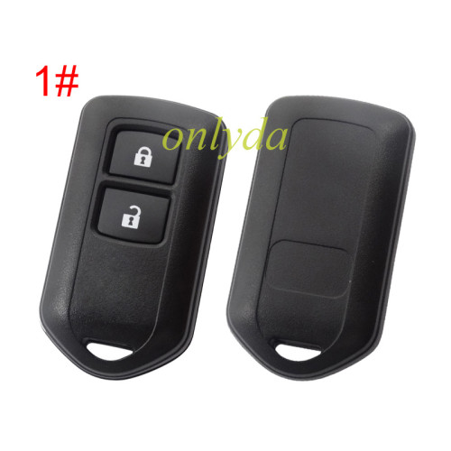 For Toyota  remote key shell without badge, pls choose button model