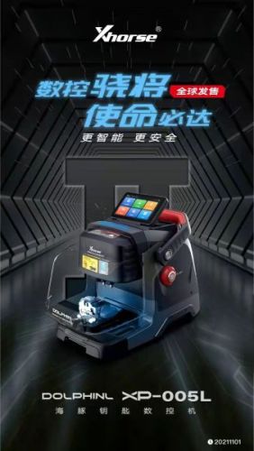 Xhorse Dolphin II XP-005L Key Cutting Machine with Adjustable Screen
