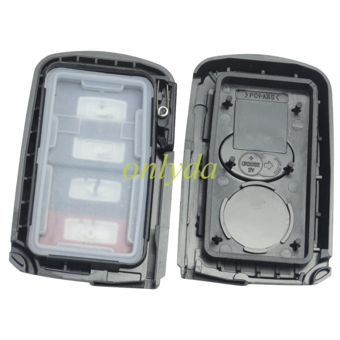 For Toyota  remote key shell with blade with badge  ,the button is square, pls choose button model