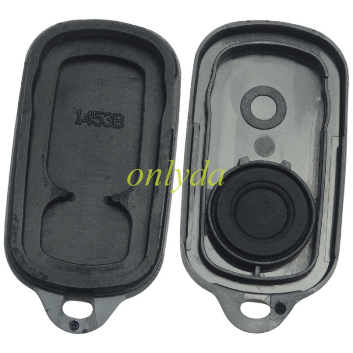 For Toyota remote  key blank the panic button is round,pls choose button model