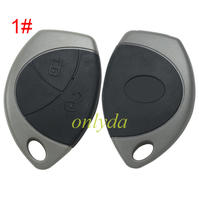 For Toyota  remote key blank without blade with badge , pls choose button model