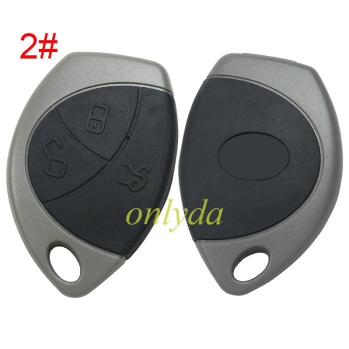 For Toyota  remote key blank without blade with badge , pls choose button model