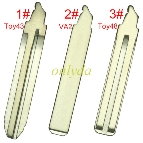 Toy key blade （VA2,Toy48,Toy 43) key blade only