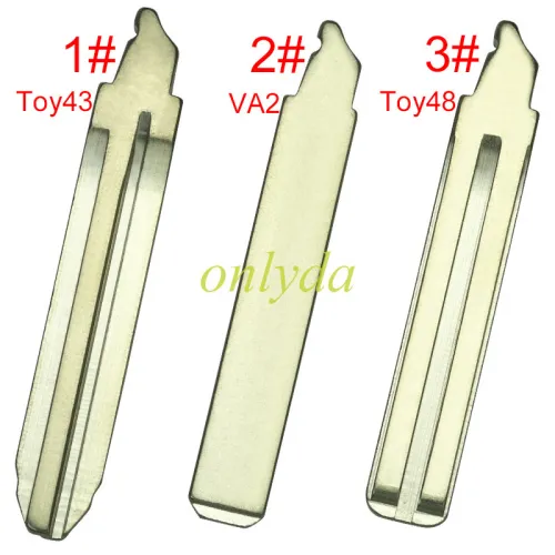 Toy key blade （VA2,Toy48,Toy 43) key blade only