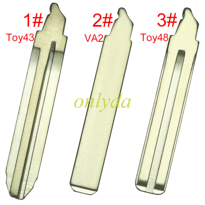 Toy key blade （VA2,Toy48,Toy 43) key blade only