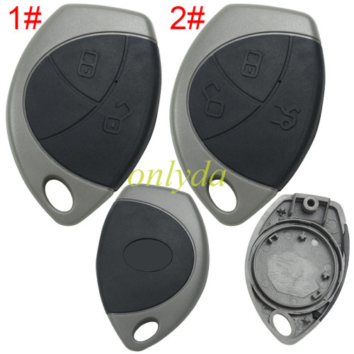 For Toyota  remote key blank without blade with badge , pls choose button model