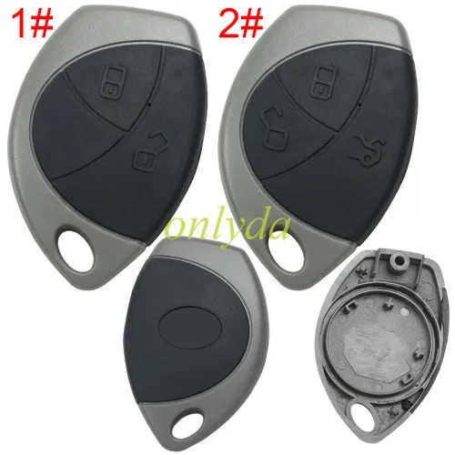 For Toyota  remote key blank without blade with badge , pls choose button model