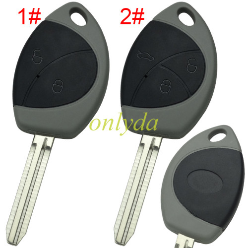 For Toyota 3 button remote key blankToyota  remote key blank with balde with badge , pls choose button model