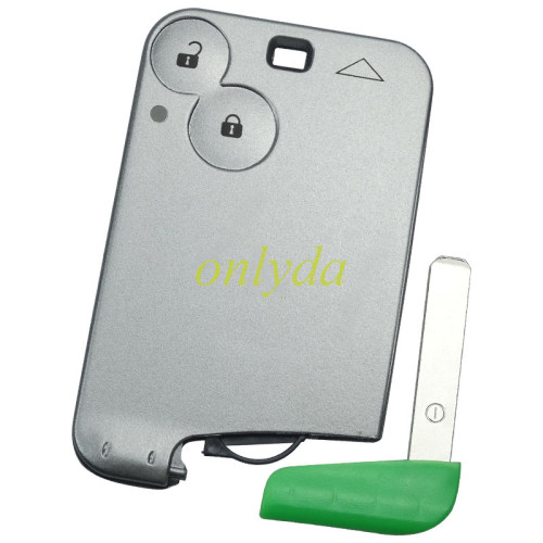 For   Renault  Laguna   2 button key blank with badge